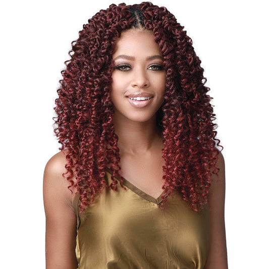 Bobbi Boss Pre-Looped Crochet Braid - PASSION TWIST BOHO STYLE 14/18/24" 3X