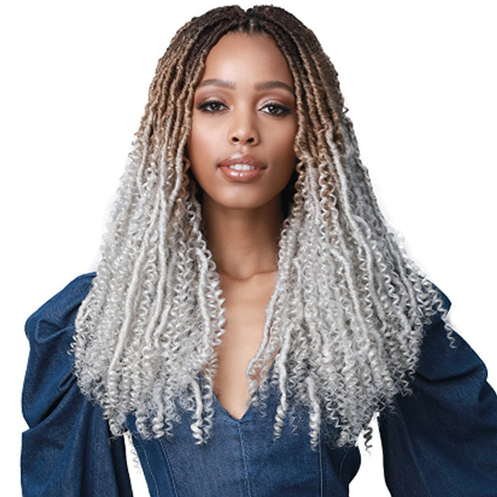 Bobbi Boss Nu Locs Pre-Looped Crochet Braid - NU LOCS WATER CURL BOHO 18" 2X