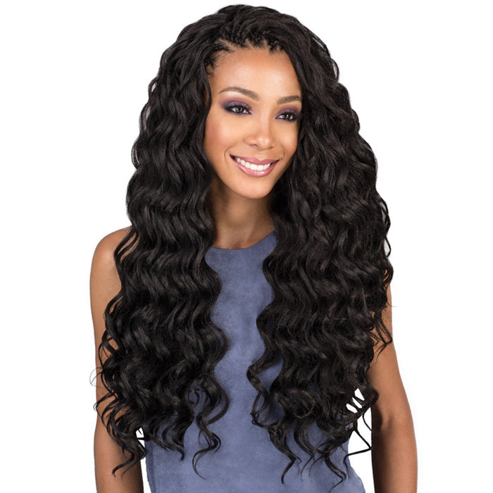 Bobbi Boss African Roots Crochet Braids - BRAZILIAN OCEAN WAVE 20"