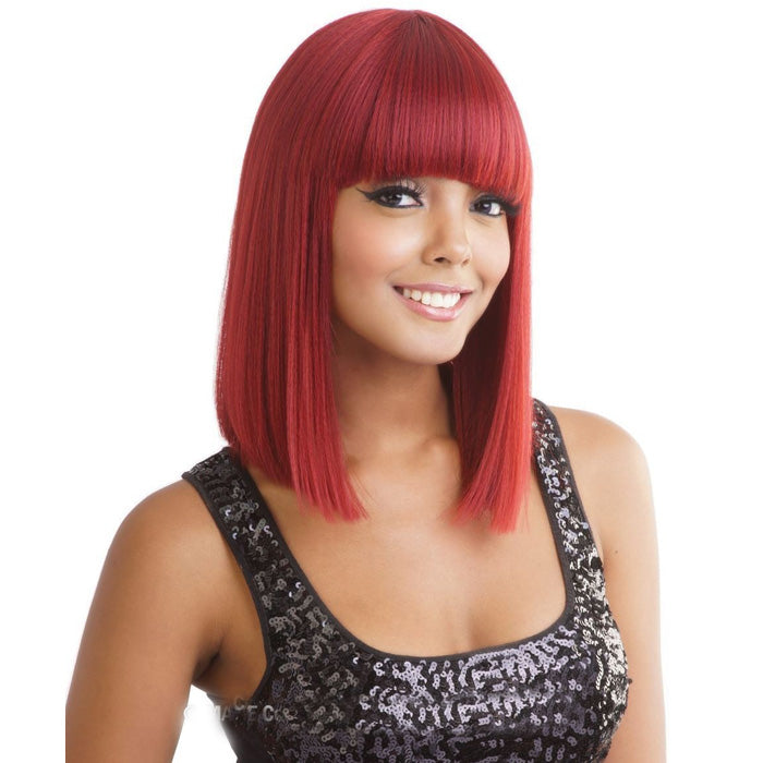 Mane Concept Brown Sugar Human Hair Blend Full Wig - BS136
