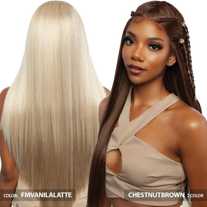 Mane Concept Brown Sugar Skinbond Lace Glueless 9"x6" Pre-Plucked HD Lace Front Wig - BSSB201