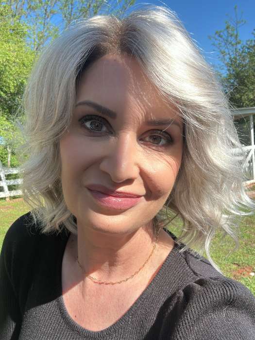 January Hand Tied | Synthetic Lace Front Wig (Mono Top)