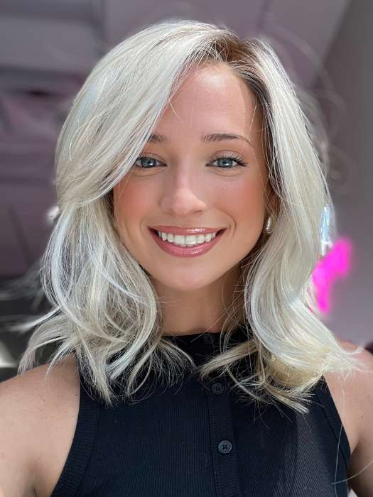 Dazzling Wavez | Synthetic Lace Front Wig (Mono Part)