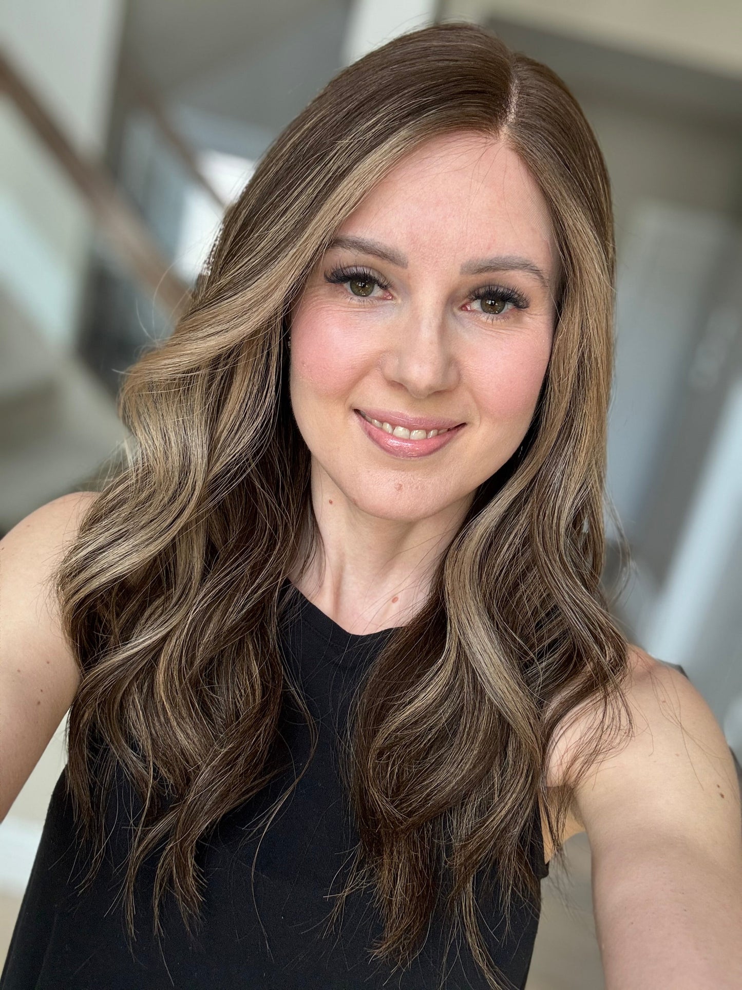 22" Genevieve Comfort Cap Lace Top Wig (S)