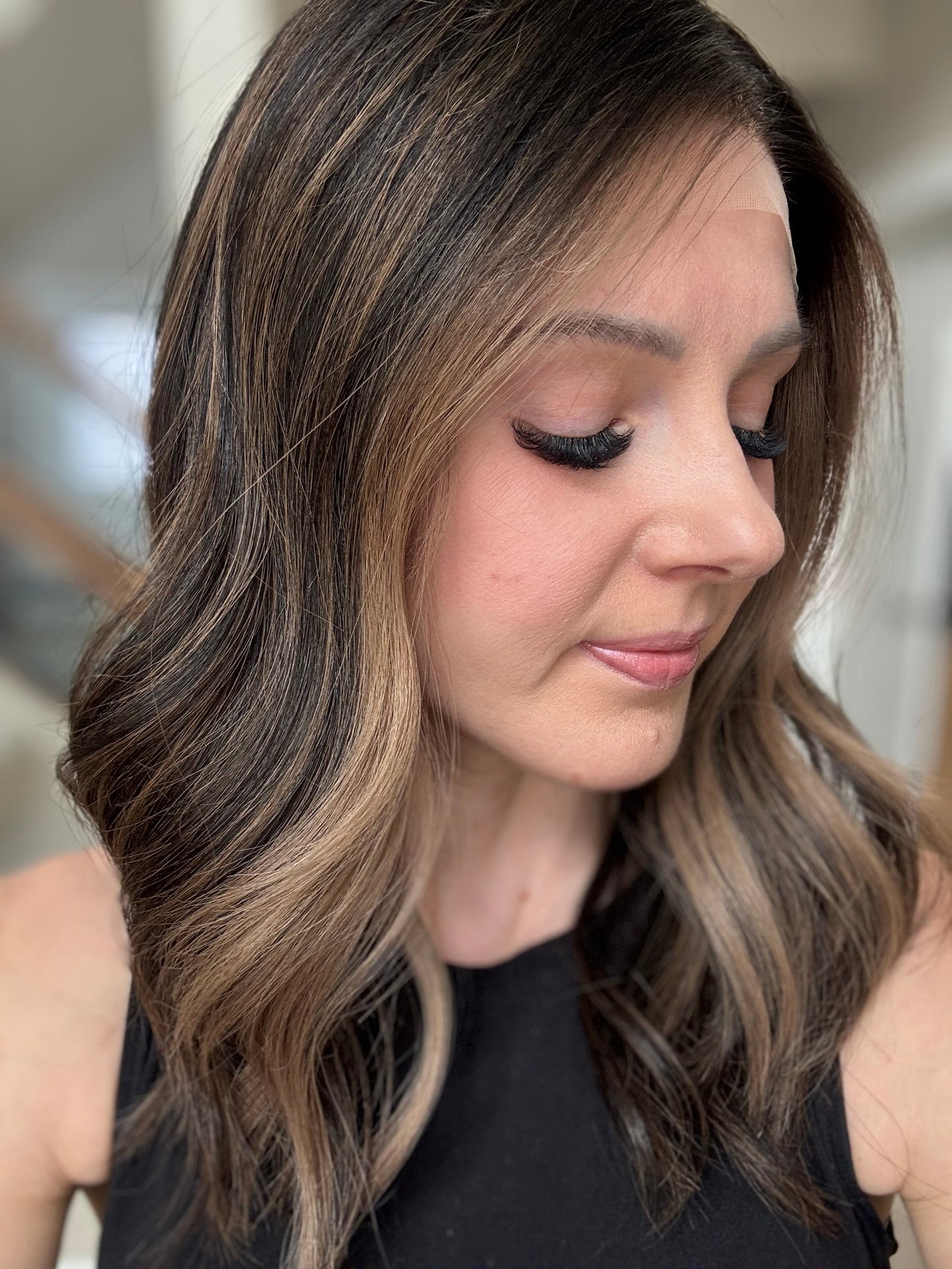 20" Teagan Comfort Cap Lace Top Wig (S) (FINAL SALE)