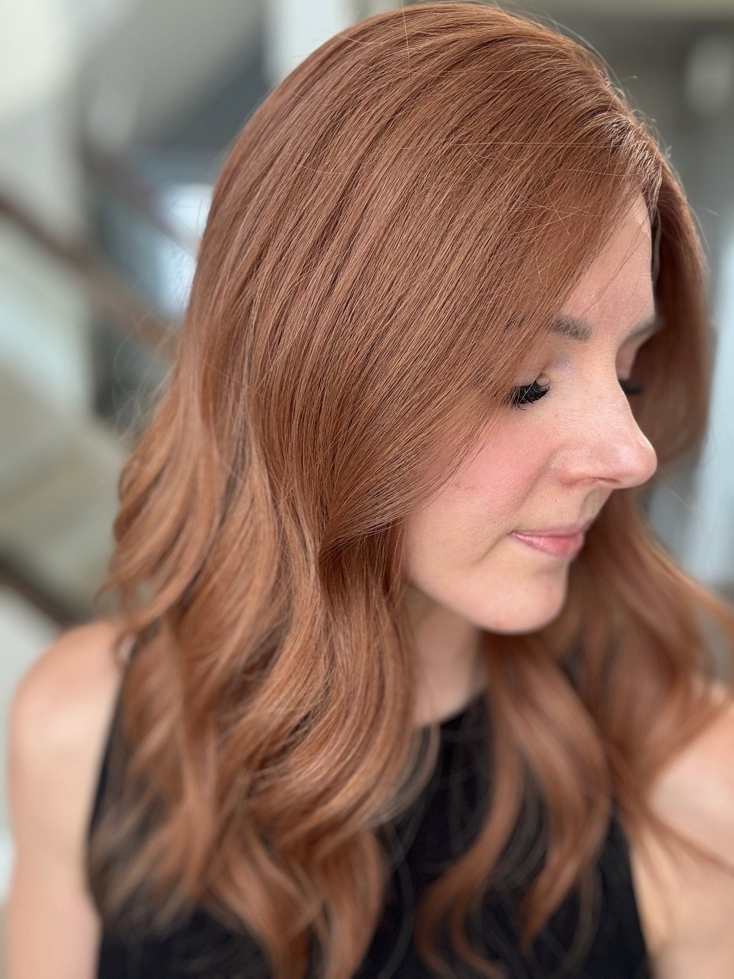 20" Sandi Comfort Cap Lace Top Wig (M)