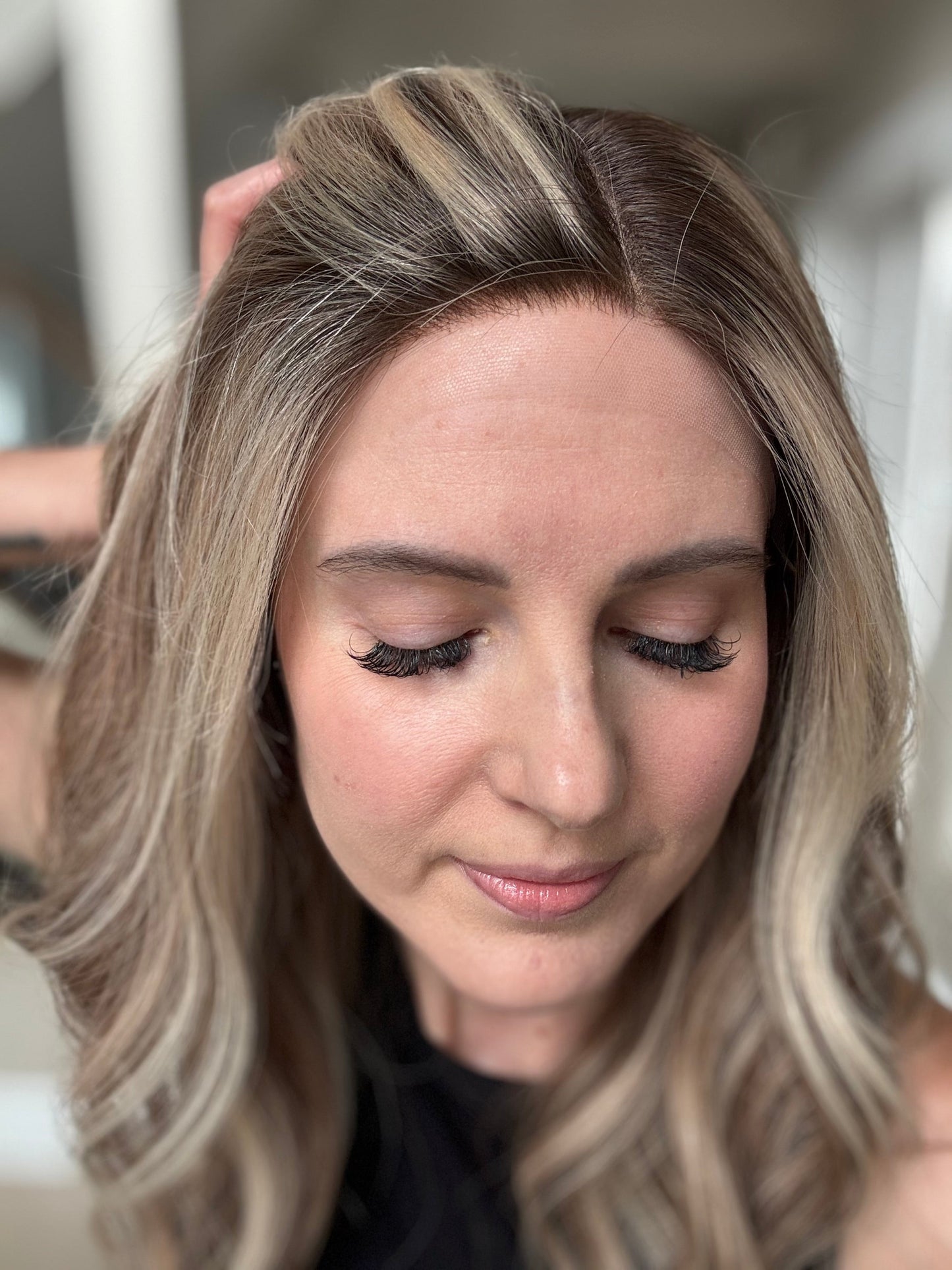 20" Anniston Comfort Cap Lace Top Wig (M) (FINAL SALE)