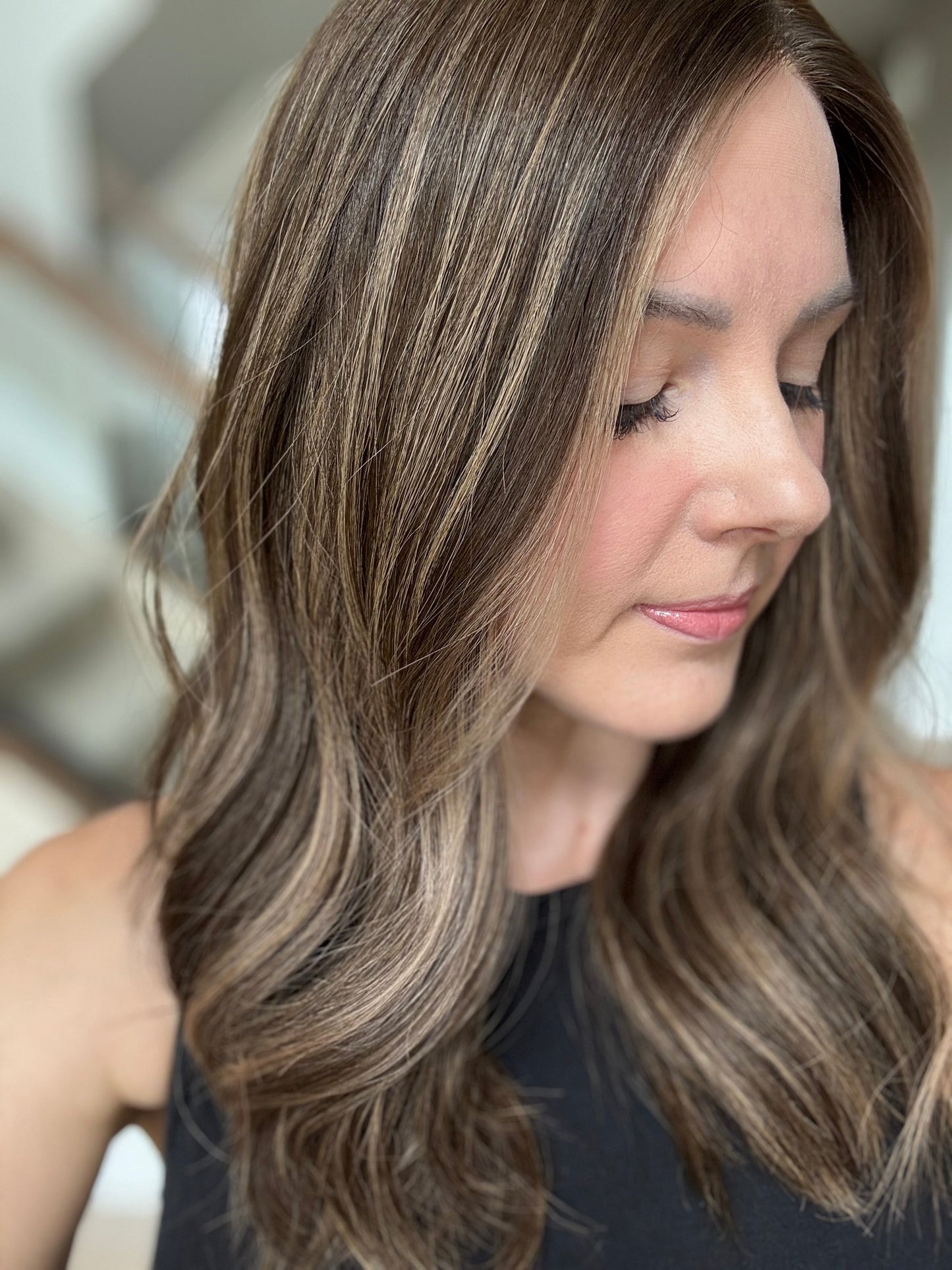 21" Jennifer Comfort Cap Silk Top Wig (S)