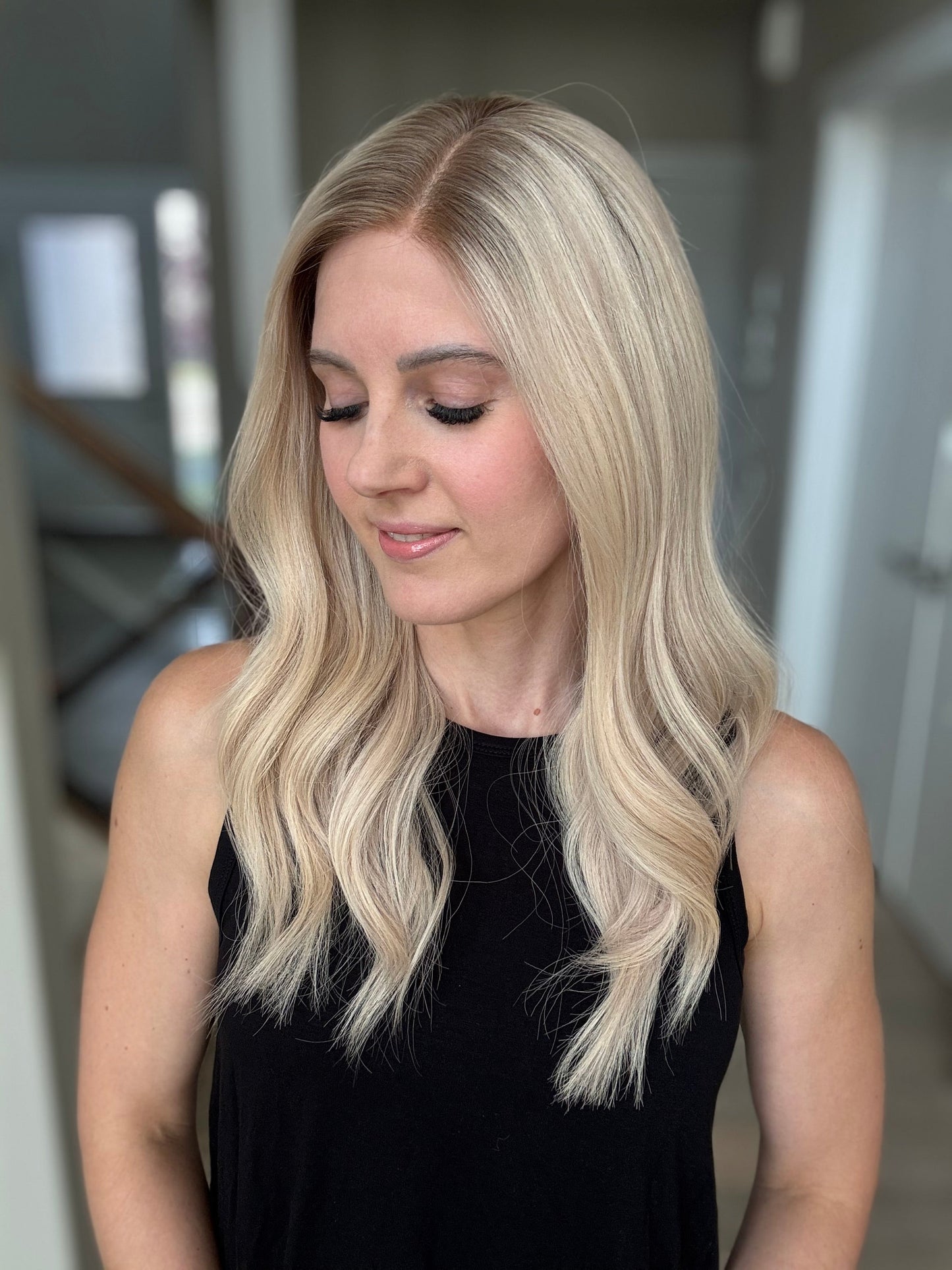 22" Haley Comfort Cap Lace Top Wig (S)