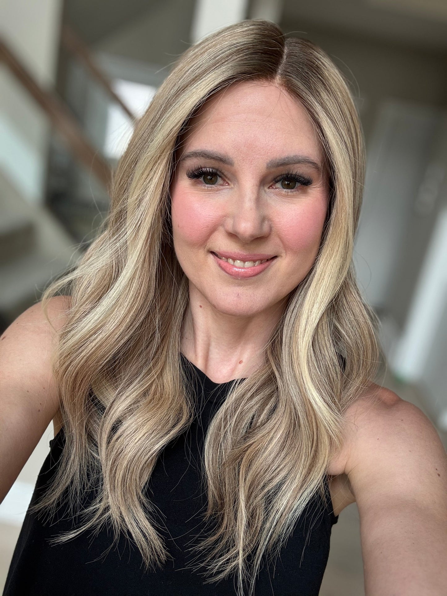 22" Olive Comfort Cap Lace Top Wig (M)