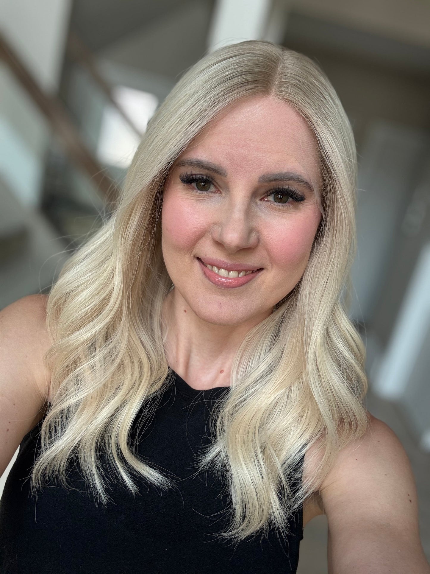 18" Vanessa Luxury Cap Lace Top Wig (S) (FINAL SALE)