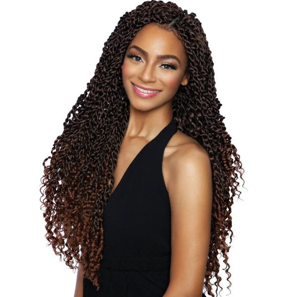 Mane Concept Caribbean Crochet Braid - CB1806 WATER WAVE 18"
