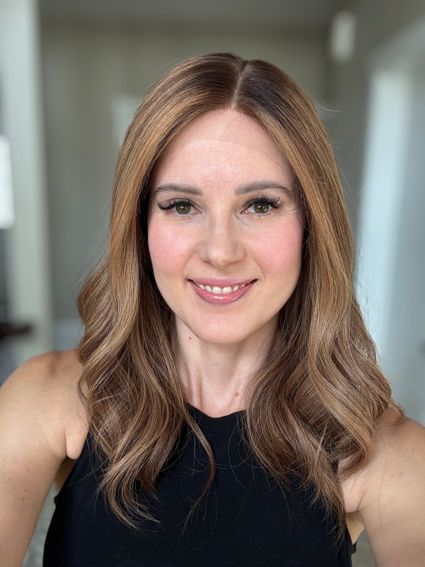 18" Elana LOB Comfort Cap Lace Top Wig (M) (FINAL SALE)