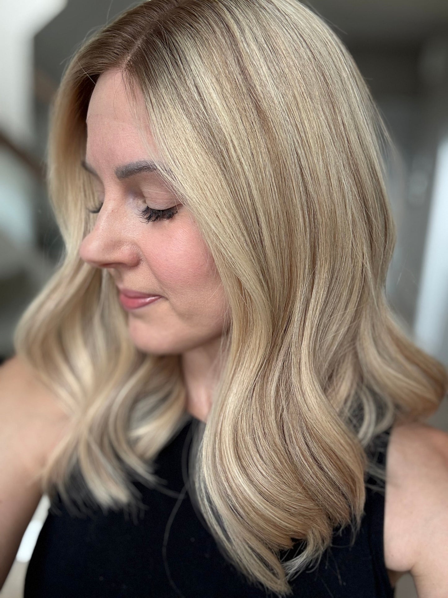 18" Cara LOB Comfort Cap Lace Top Wig (S) (FINAL SALE)