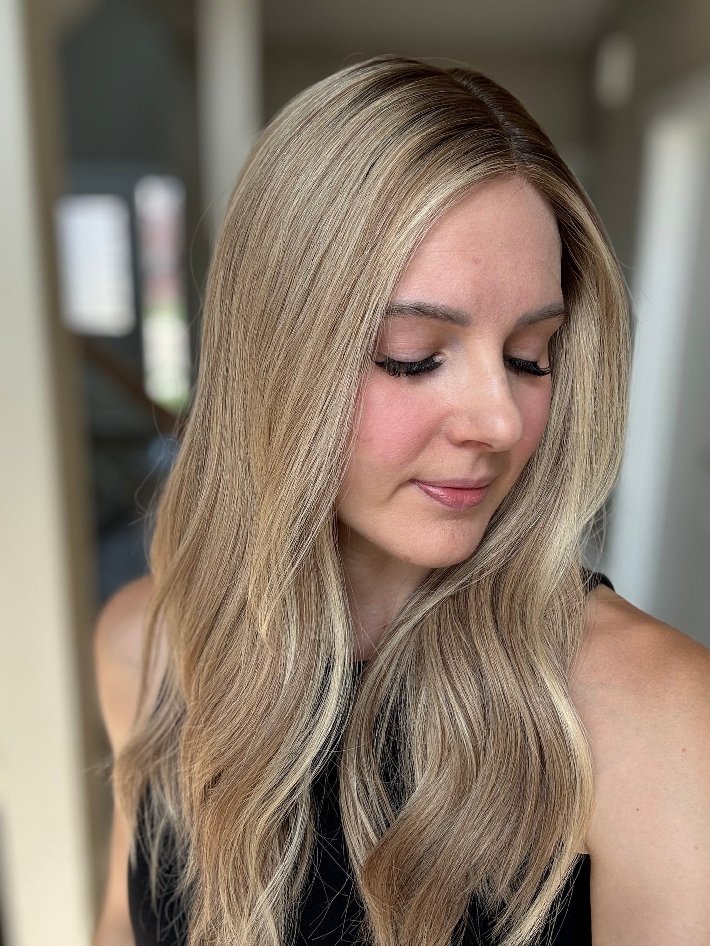 23" Olive Comfort Cap Silk Top Wig (S) (FINAL SALE)