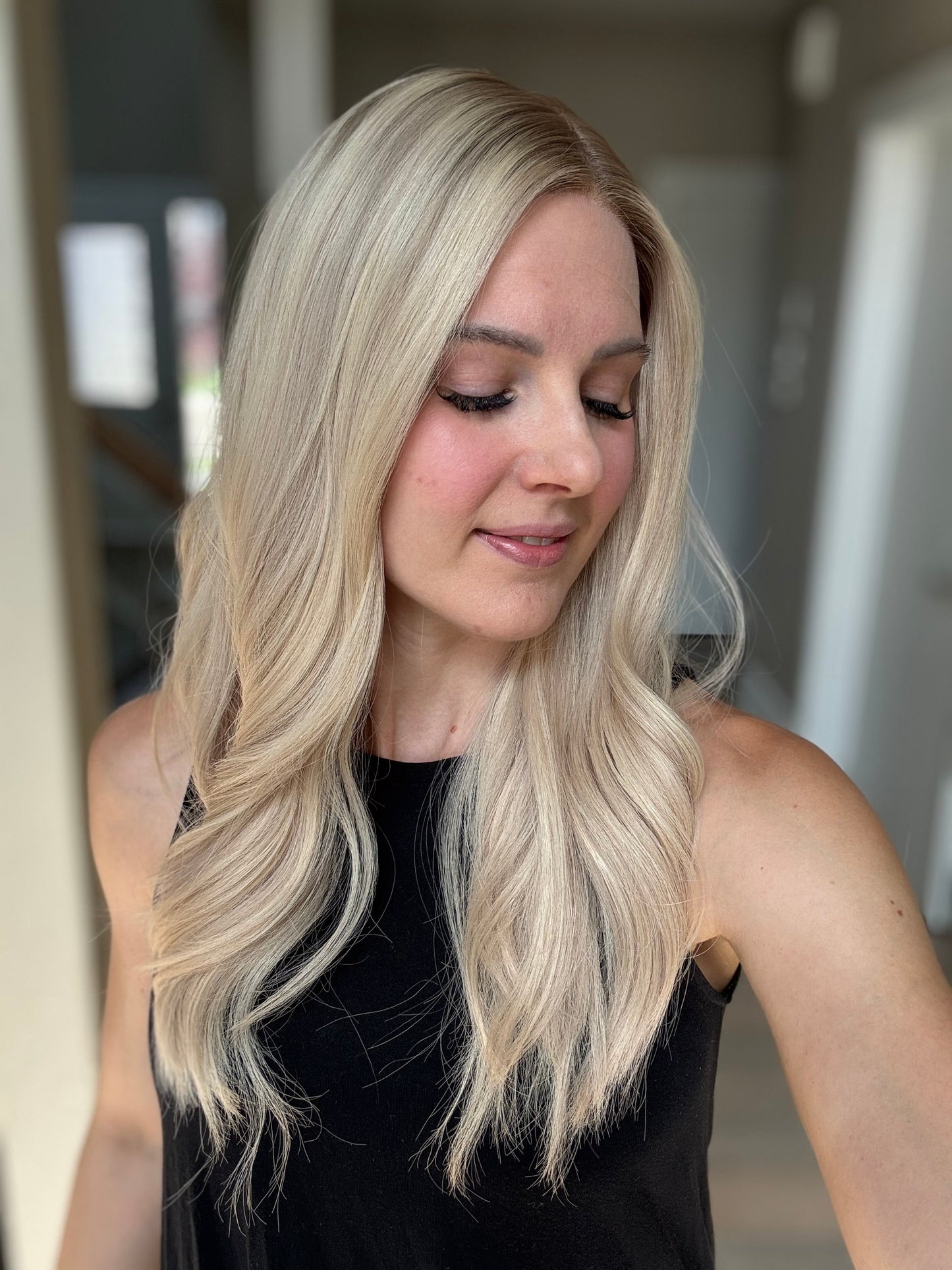 23" Haley Comfort Cap Silk Top Wig (M)