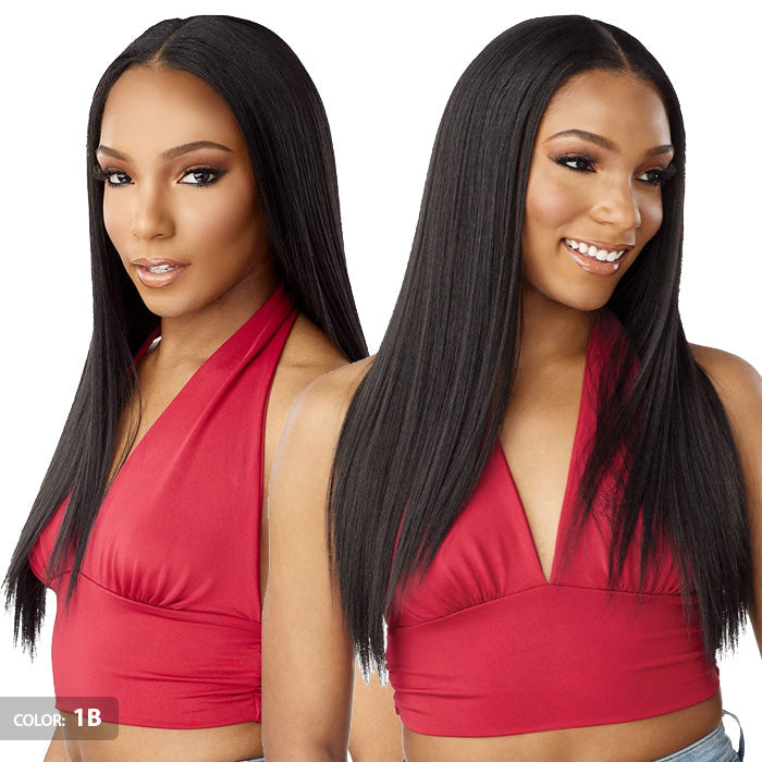 Sensationnel Curls Kinks V-Part Wig Glueless HD Lace Part Wig - V-UNIT 1