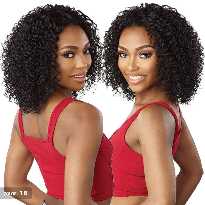 Sensationnel Curls Kinks V-Part Wig Glueless HD Lace Part Wig - V-UNIT 4