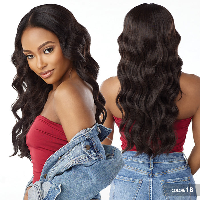 Sensationnel Curls Kinks & Co Glueless HD Lace V-Part Wig - V-UNIT 9