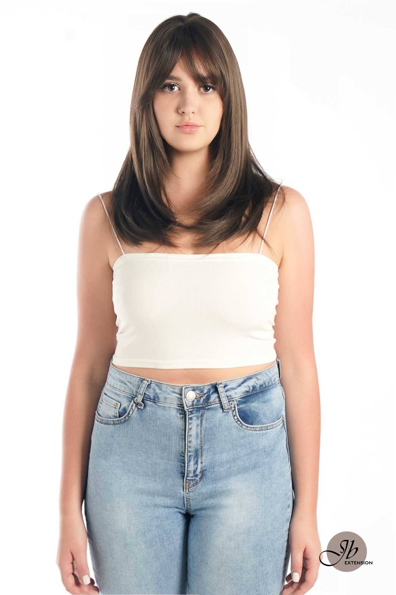 Nichole's Selection -  20 Inches Scalpiana Cold Brown LILA