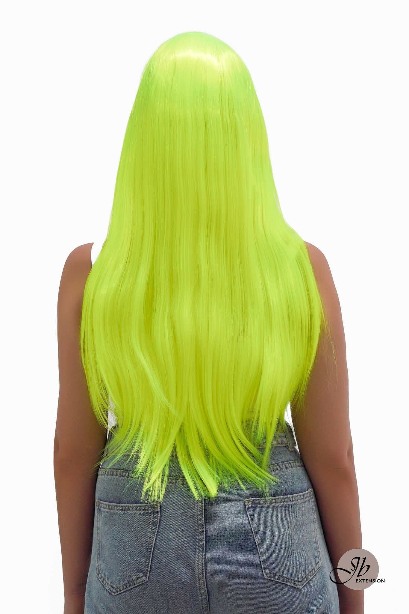 JBEXTENSION 26 Inches Neon Color Frontlace Glueless Wig NEON (FREE PARTING)