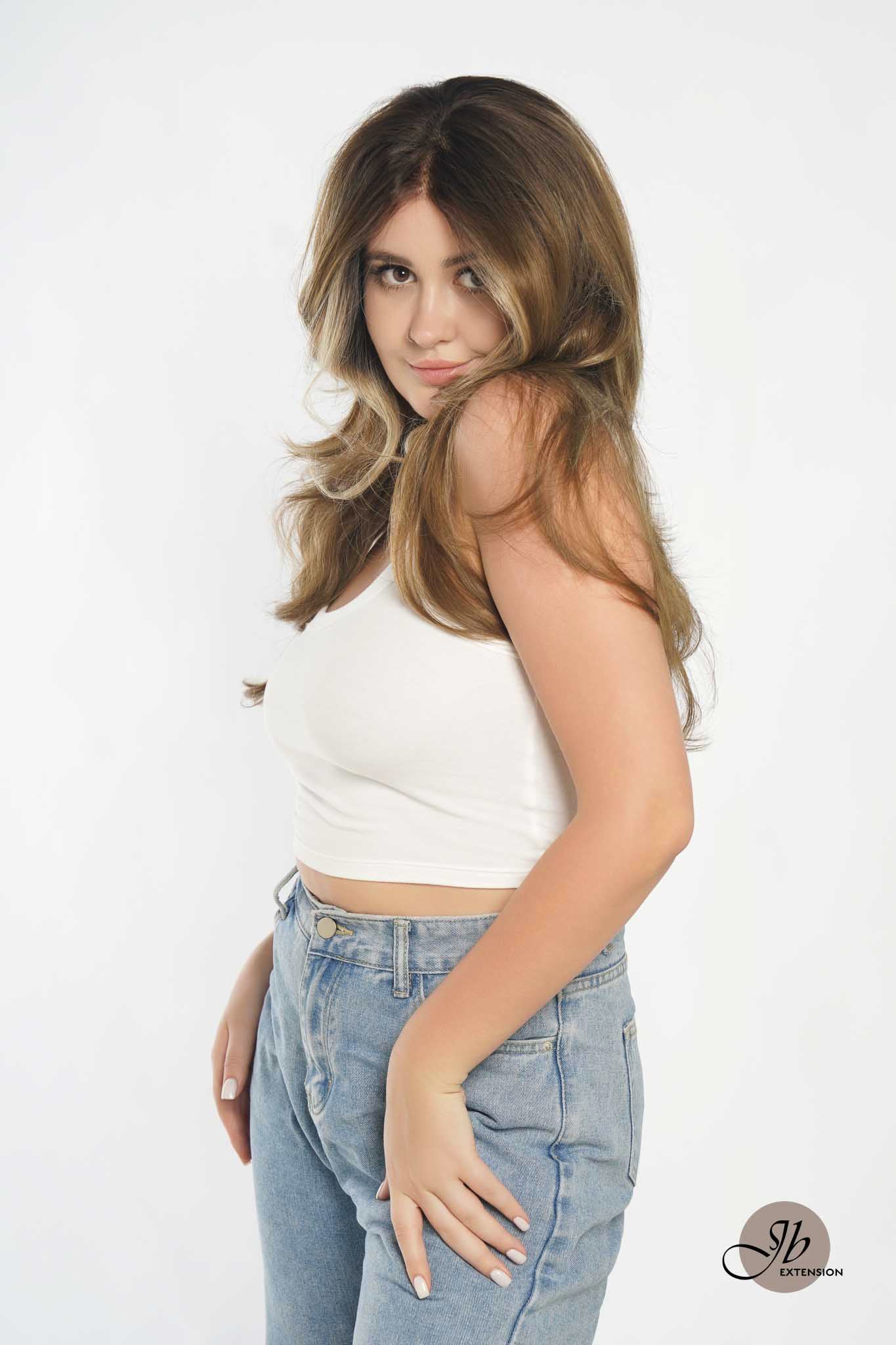 Nichole's Selection -24 Inches Blonde Highlight Curly Lace Front Wig.Pre Plucked 13*4 HD Transparent Lace Frontal Handmade Futura Fiber Swiss Lace Synthetic Fiber Pre-Cut Lace Glueless Wig JADOR L