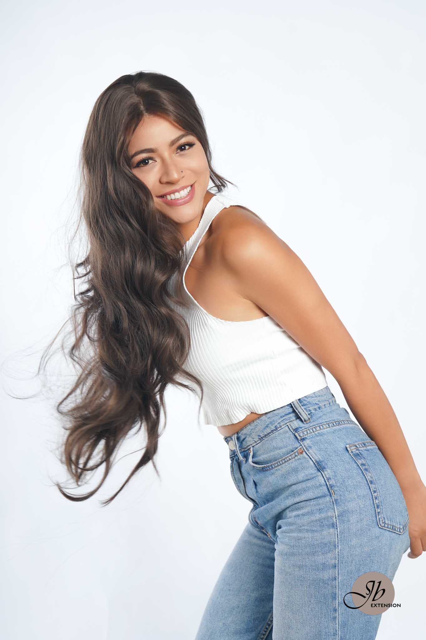 JBEXTENSION GENERATION FIVE 28 Inches Cold Brown Body Wave Wig FLAVIA