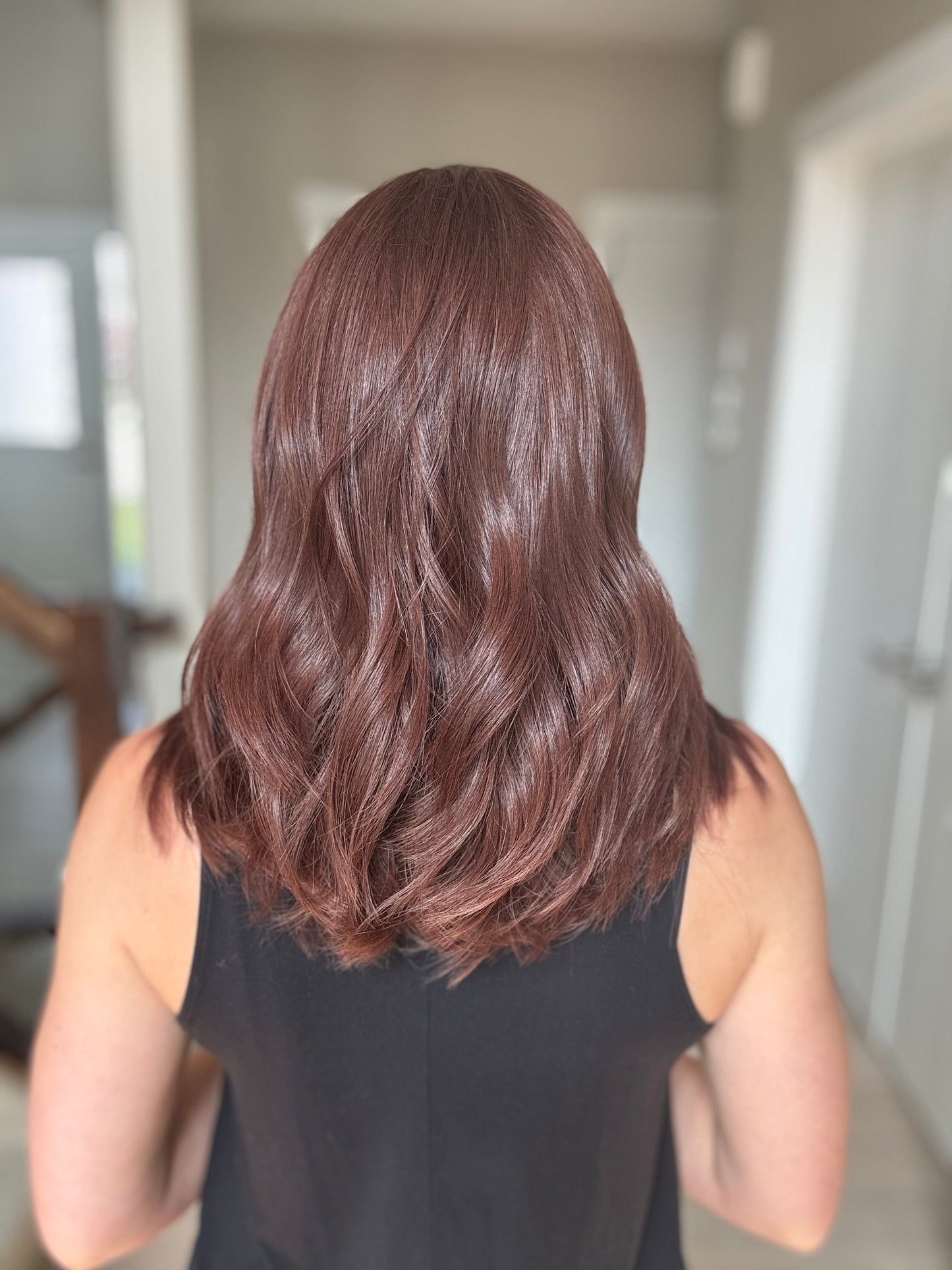 18" Scarlett LOB Comfort Cap Lace Top Wig (M)