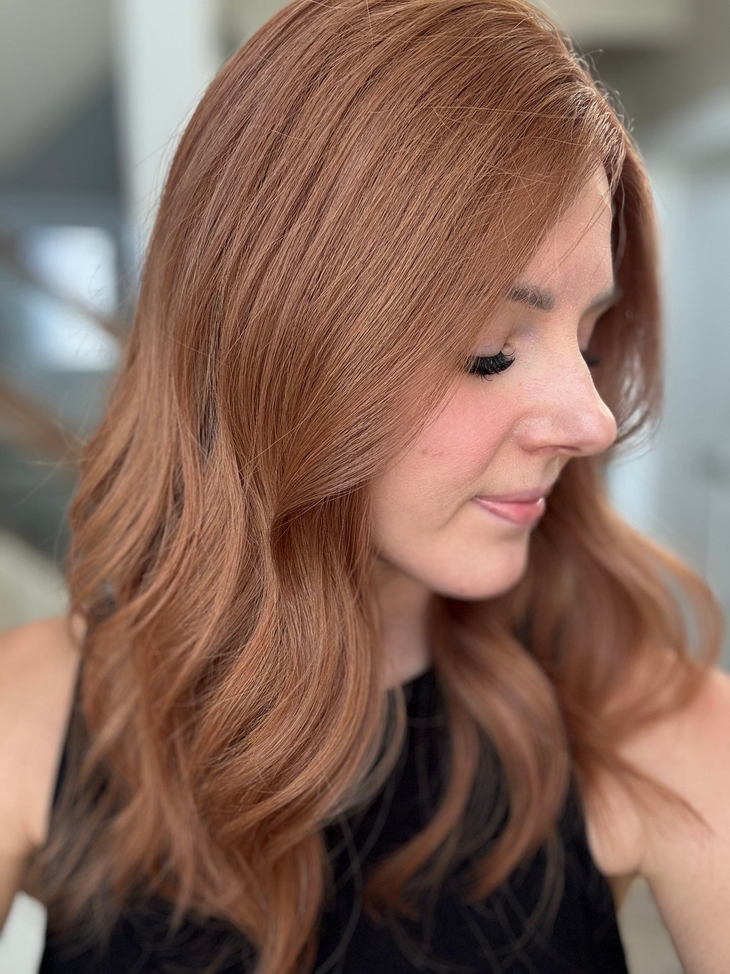 20" Sandi Comfort Cap Lace Top Wig (M)