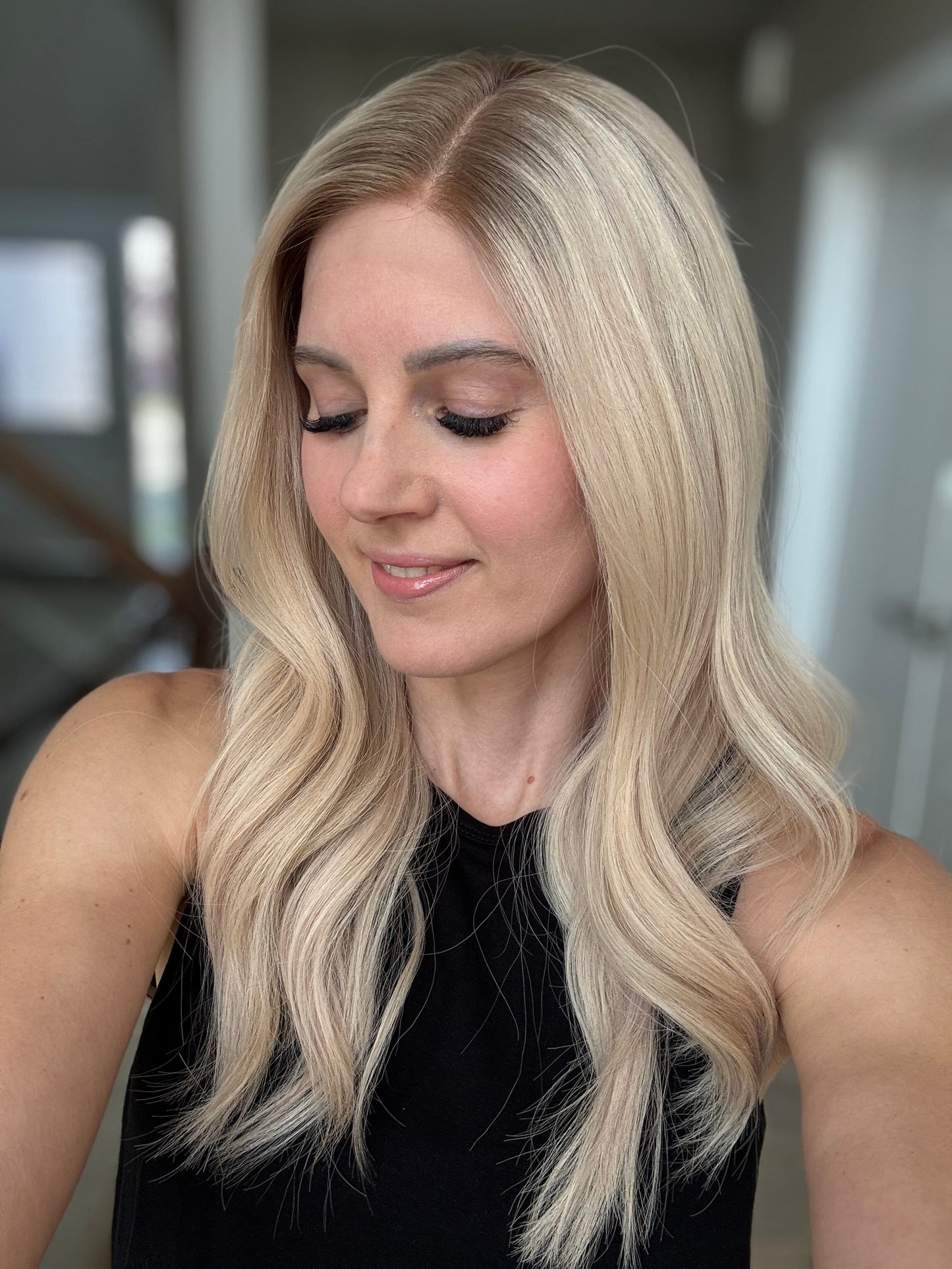 22" Haley Comfort Cap Lace Top Wig (M)