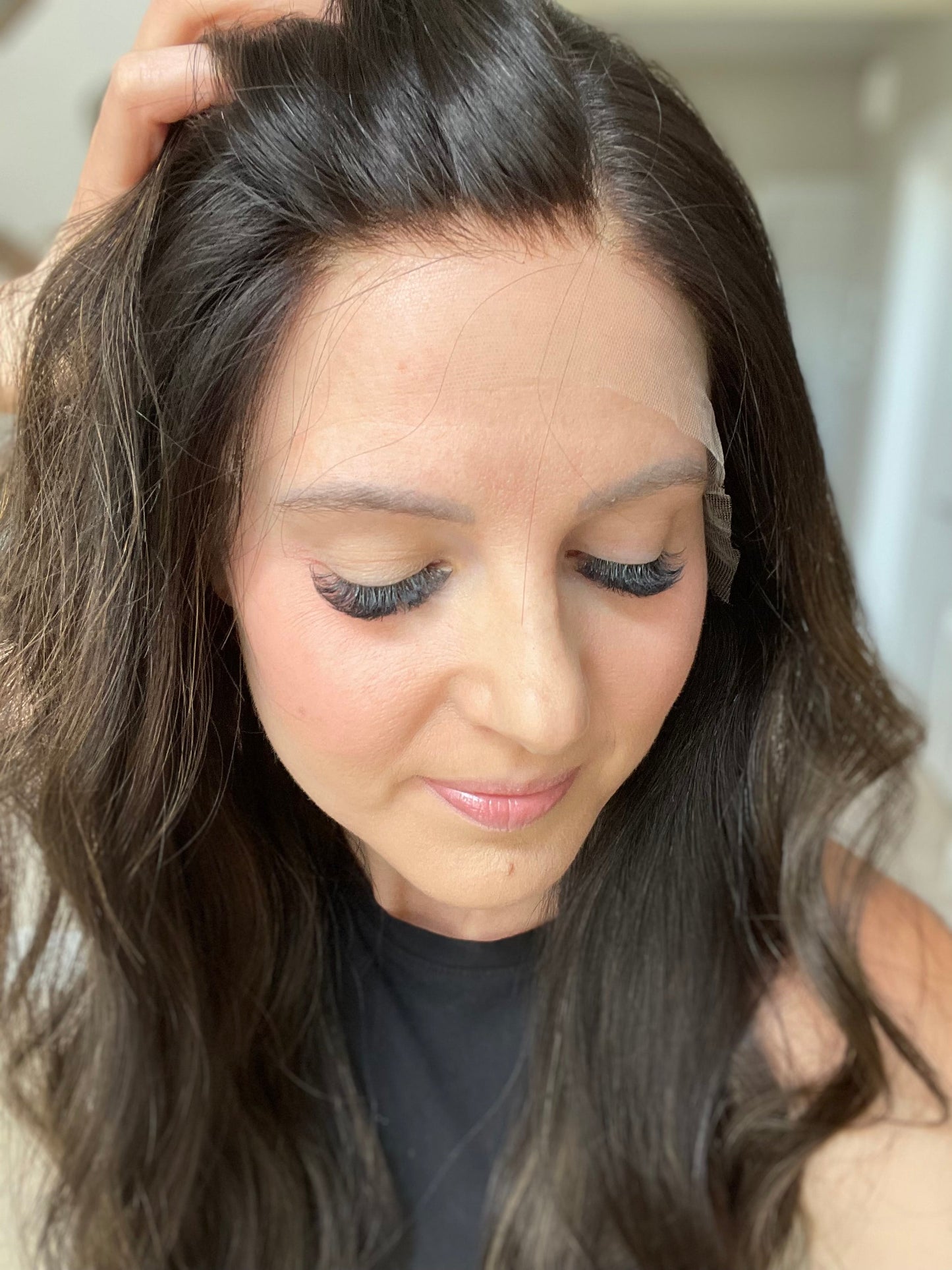 25" Justyn Luxury Cap Lace Top Wig (M) (FINAL SALE)