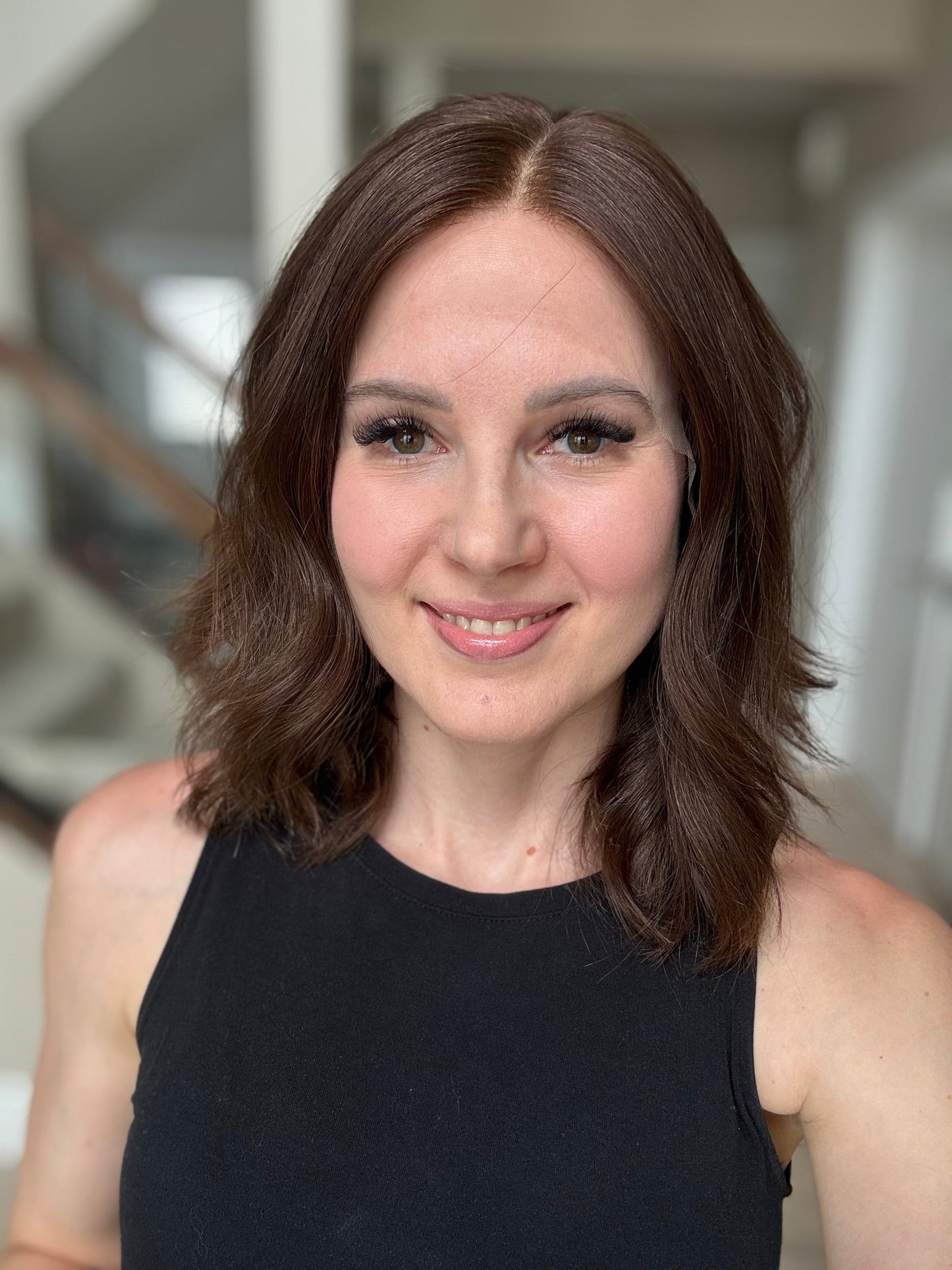 Euro Wig #11: 14" Medium Brown Luxury Cap (S)