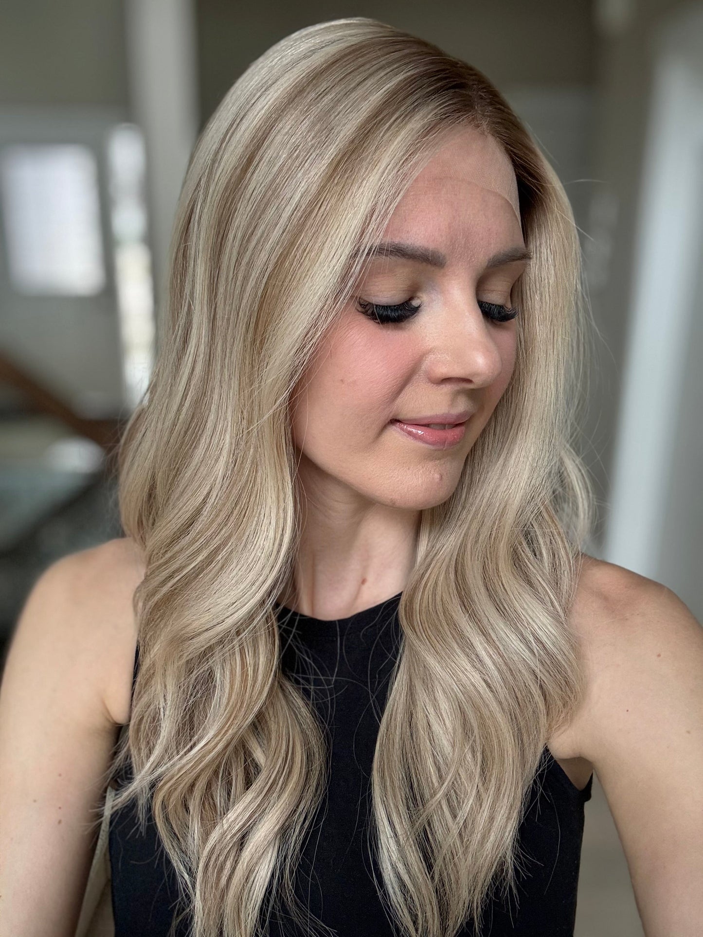 22" Celeste Comfort Cap Lace Top Wig (M) (FINAL SALE)