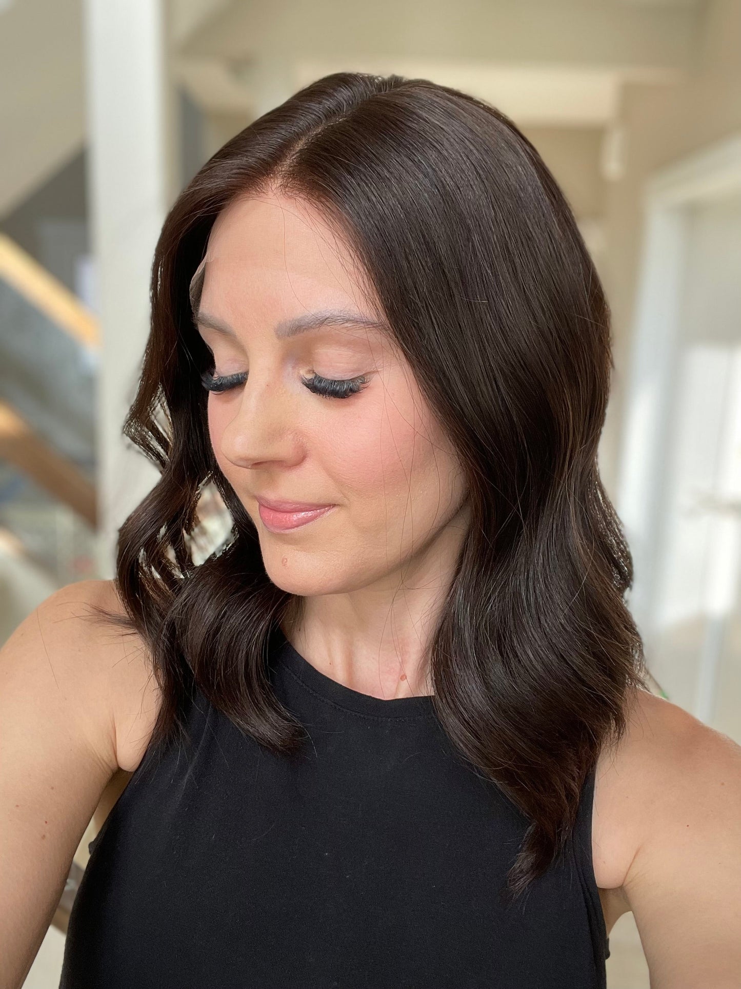 18" Mira Luxury Cap Lace Top Wig (S) (FINAL SALE)