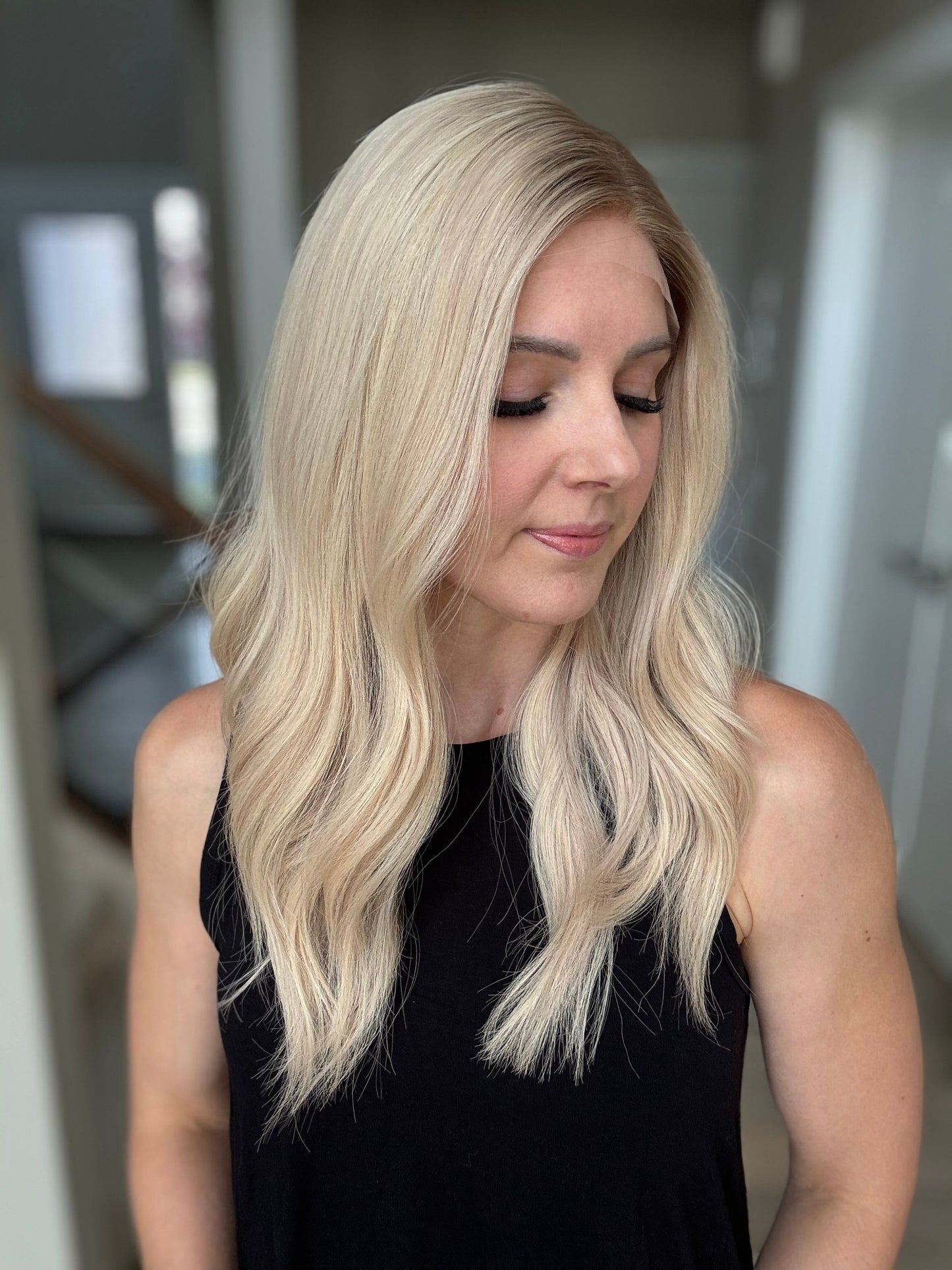 22" Haley Comfort Cap Lace Top Wig (S)