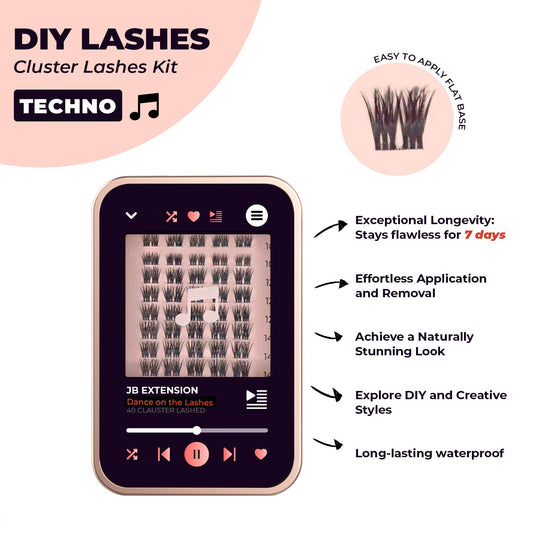 JBEXTENSION DIY EYELASHES - TECHNO( Individual Lashes)