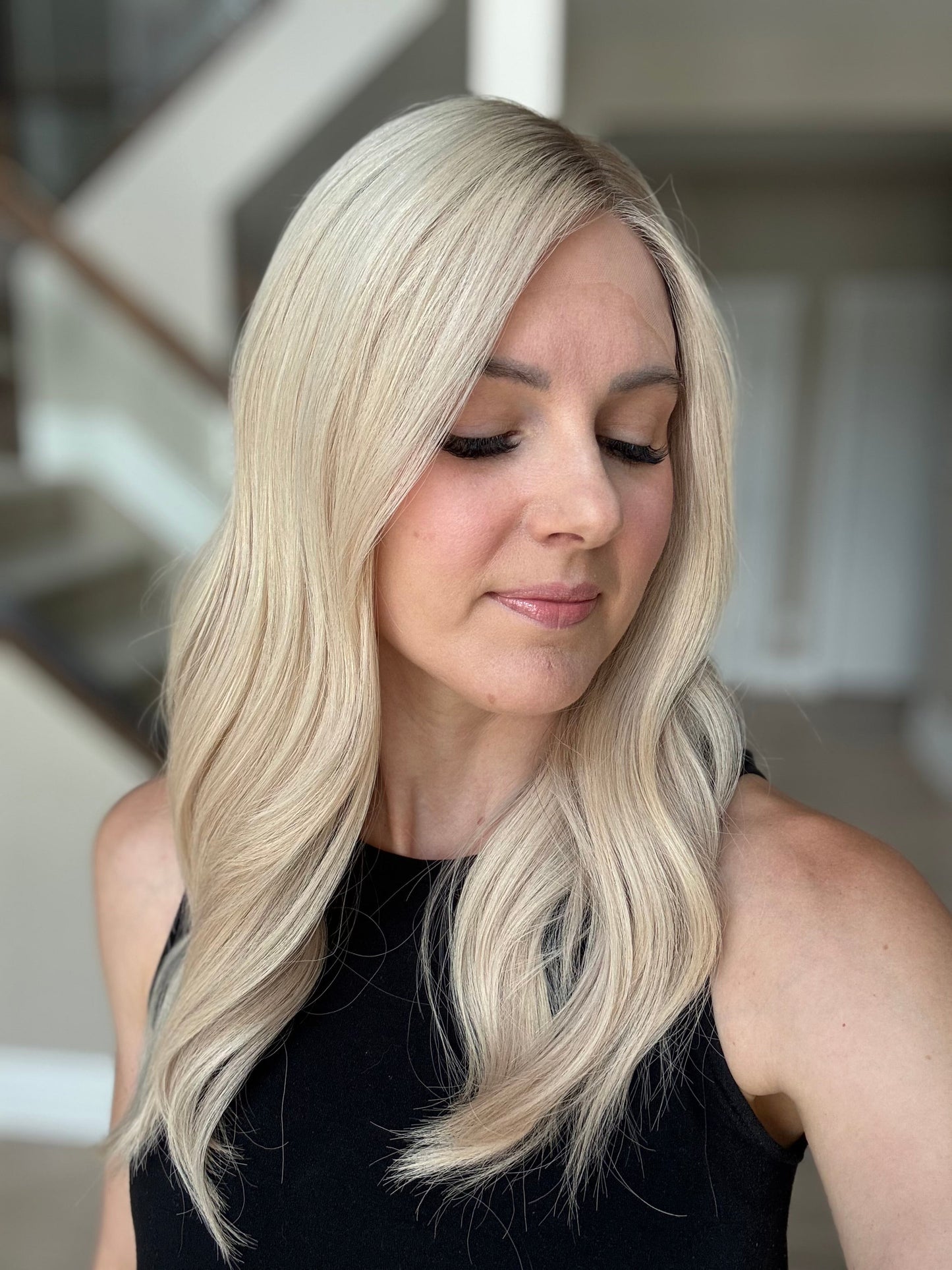 22" Haley Comfort Cap Lace Top Wig (M)