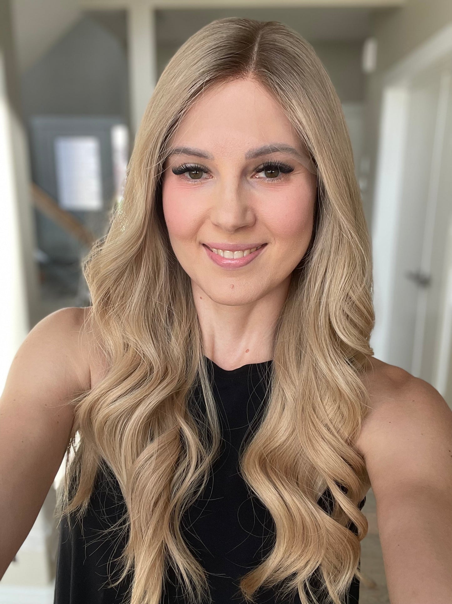 24" Melina Luxury Cap Lace Top Wig (M) (FINAL SALE)