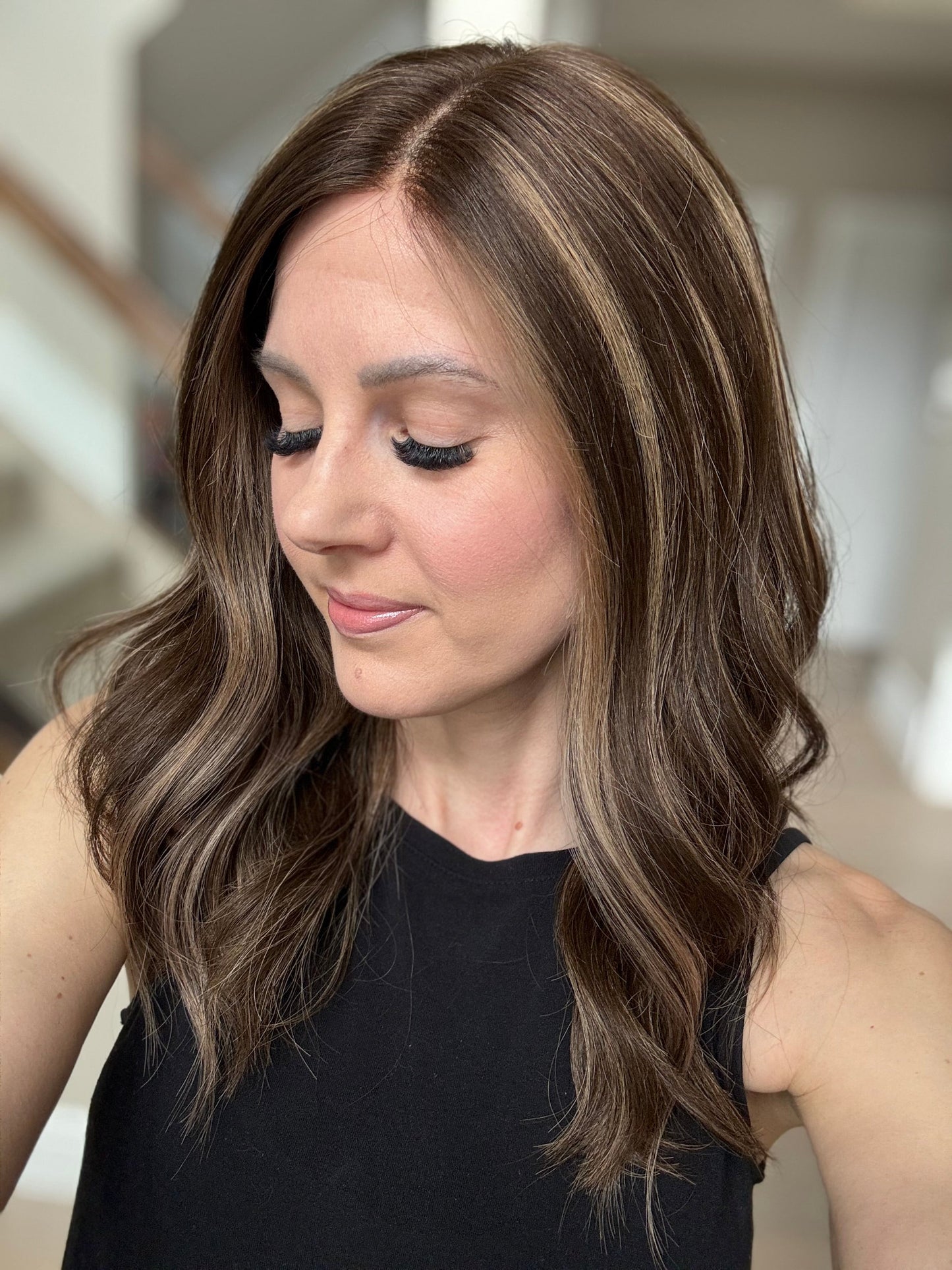 20" Flavia Comfort Cap Lace Top Wig (M) - RESERVED FOR BROOKE