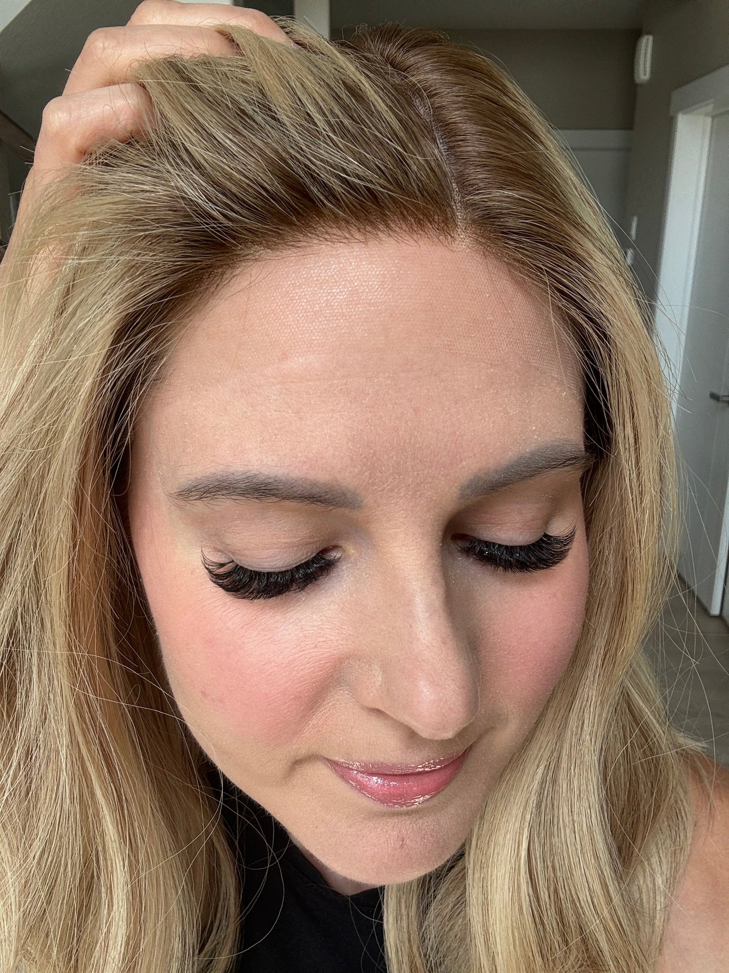 18" Cara LOB Comfort Cap Silk Top Wig (S)