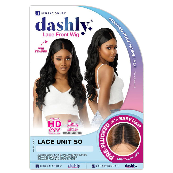 Sensationnel Dashly HD Lace Front Wig Pre Teased - LACE UNIT 50