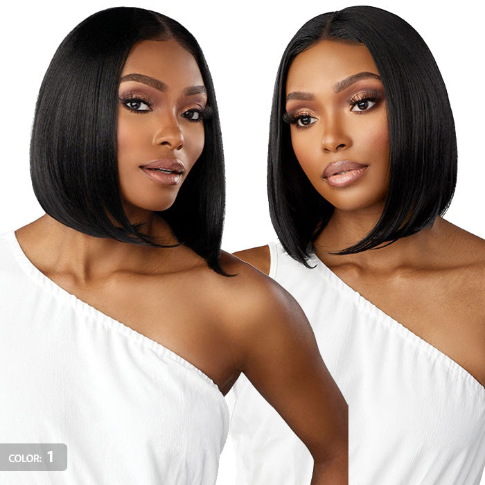 Sensationnel Dashly Salt & Pepper 4" Deep Part HD Lace Front Wig - SP LACE UNIT 1