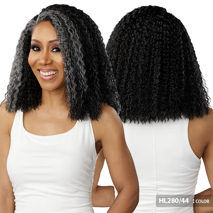 Sensationnel Dashly Salt & Pepper 4" Deep Part HD Lace Front Wig - SP LACE UNIT 4