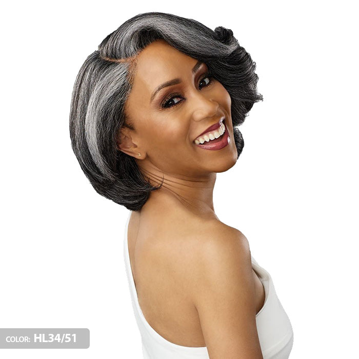 Sensationnel Dashly Salt & Pepper HD Lace Front Wig - SP LACE UNIT 9