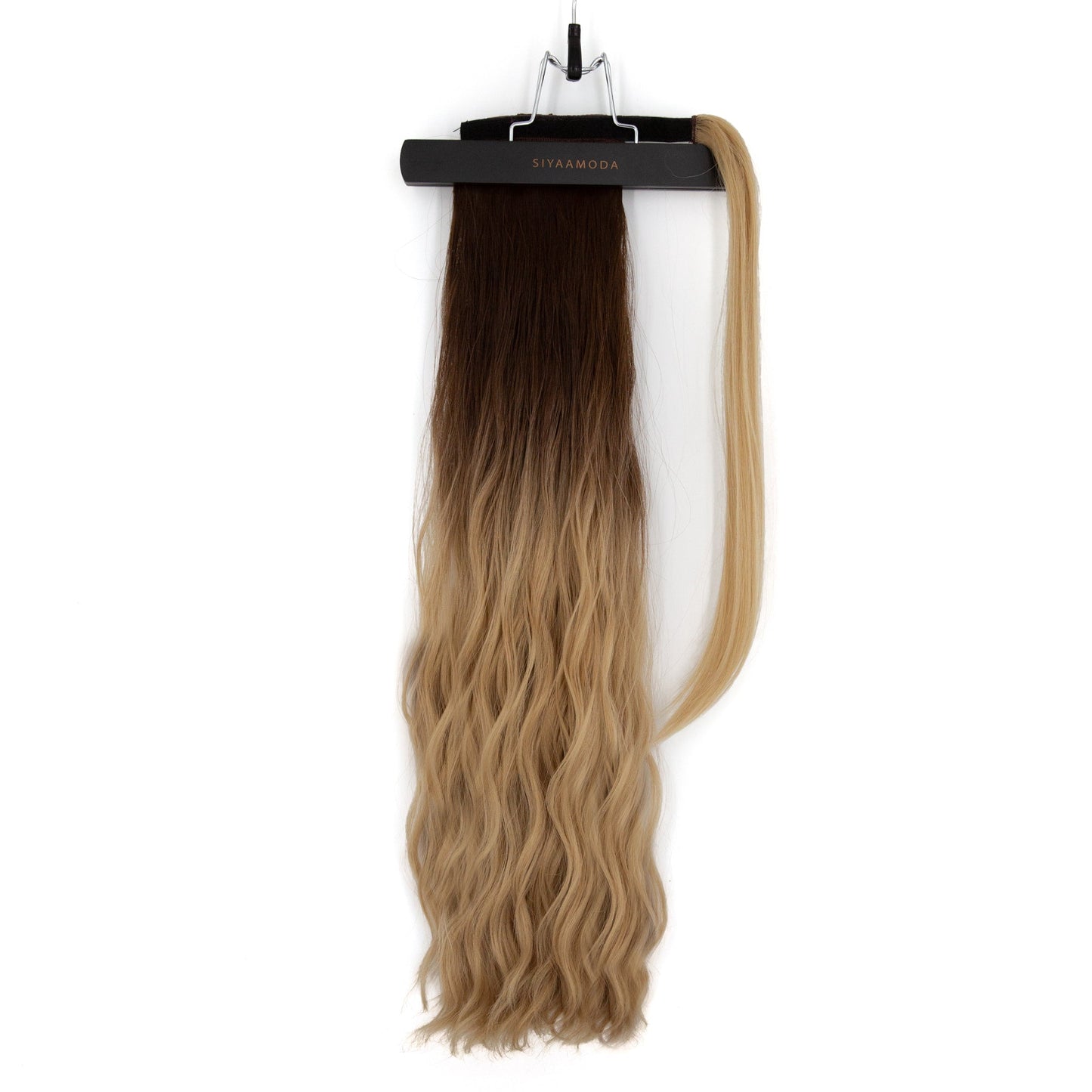 27" Body Wave Ponytail Clip-in BALAYAGE BLONDE