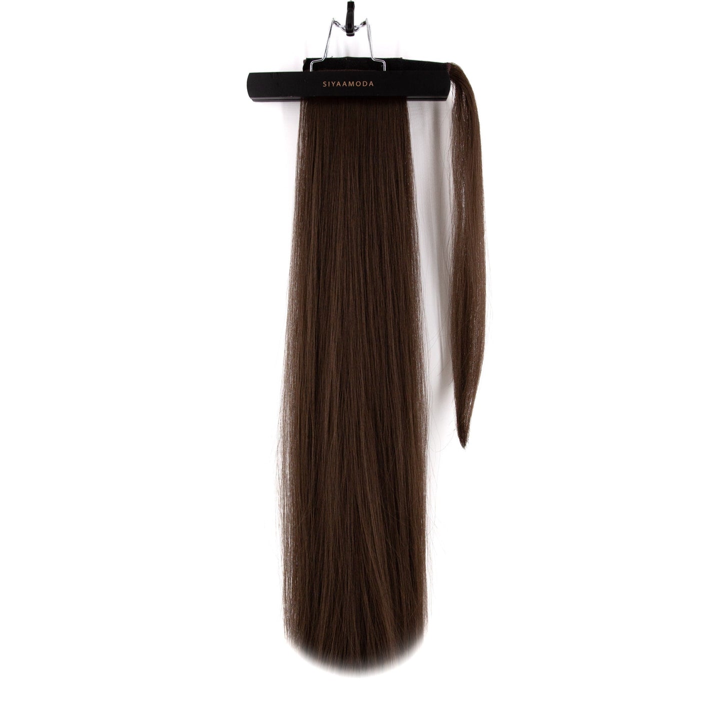Copy Her Ponytail Hairstyle with JB 27" Straight Clip-In Ponytail