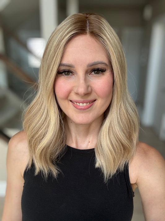 18" Cara LOB Comfort Cap Silk Top Wig (M)