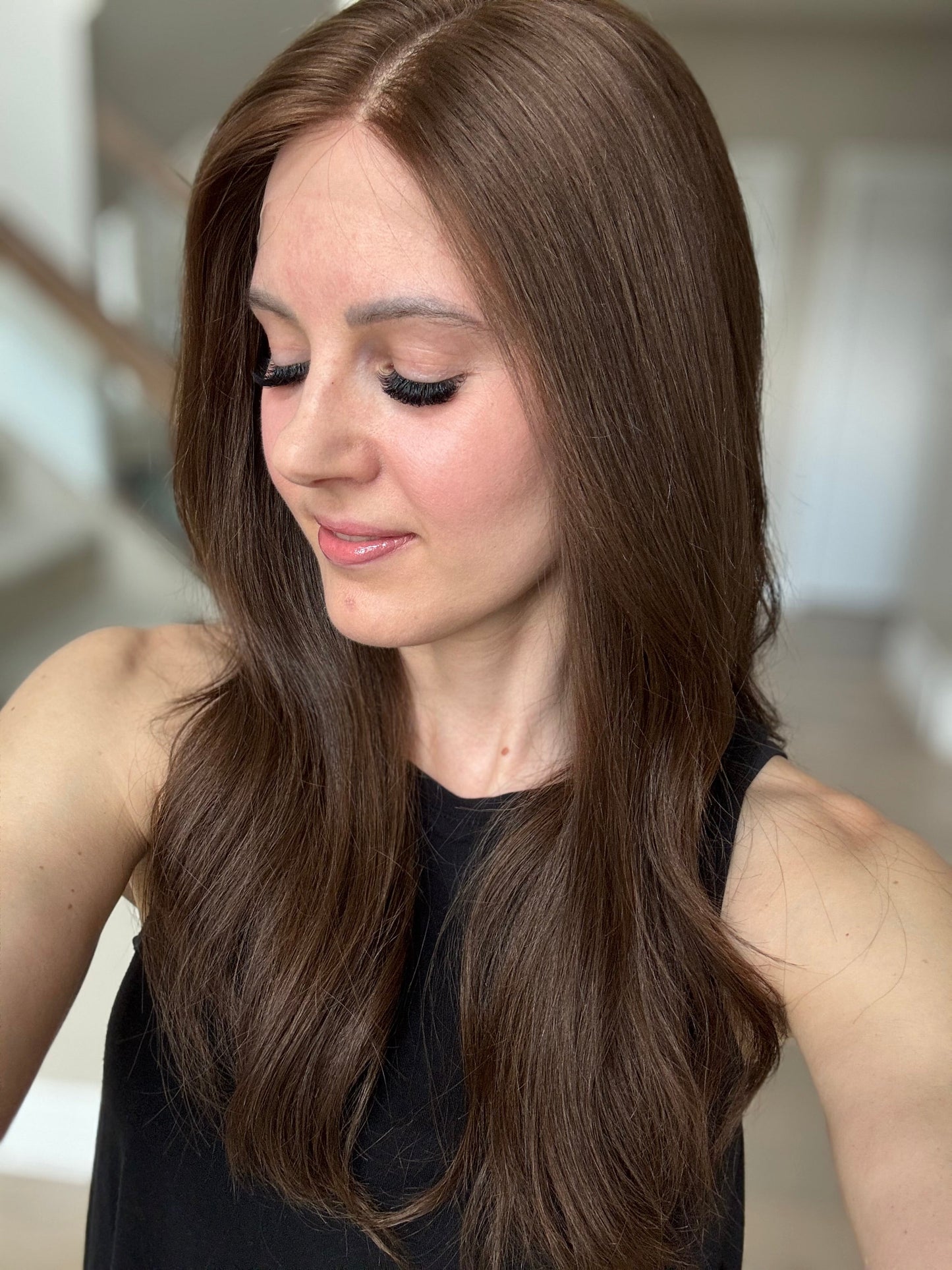 Euro Wig #2: 20" Medium Brown Comfort Cap (S/M)