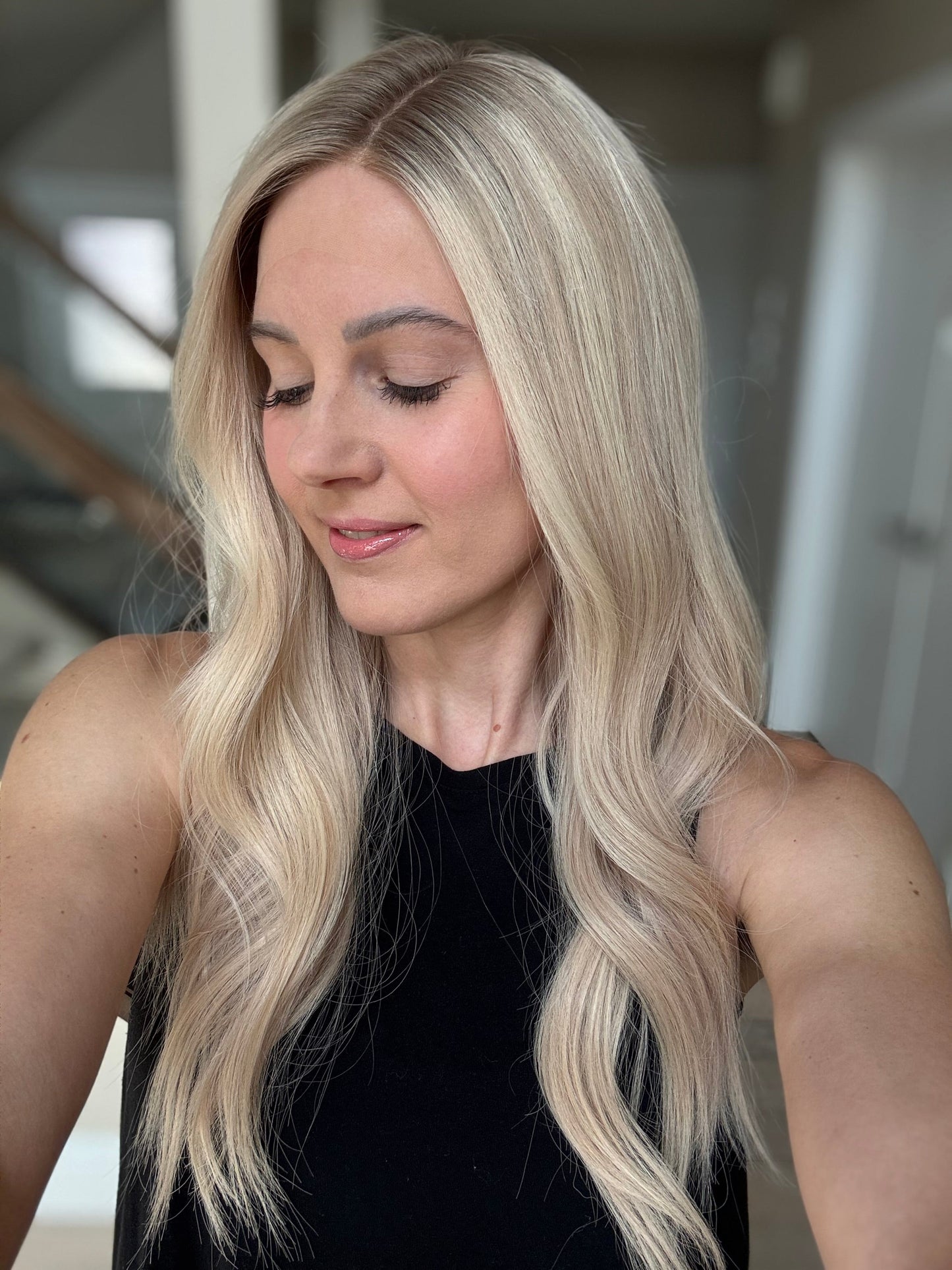 24" Haley Comfort Cap Lace Top Wig (M)