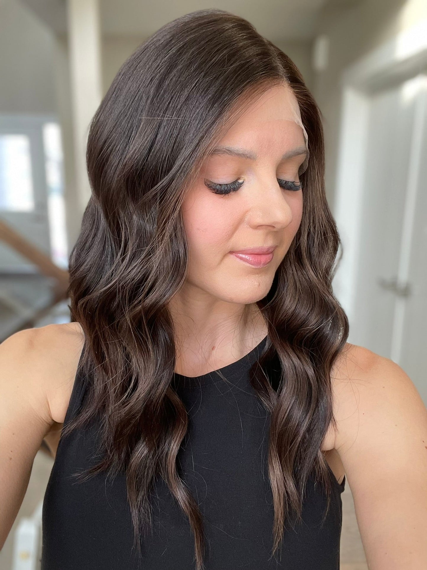 21" Sabrina Luxury Cap Lace Top Wig (M) (FINAL SALE)